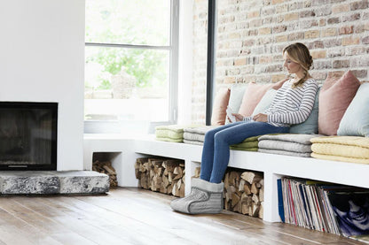 VärmeToff™ – Mjuk värme för avslappnade fötte