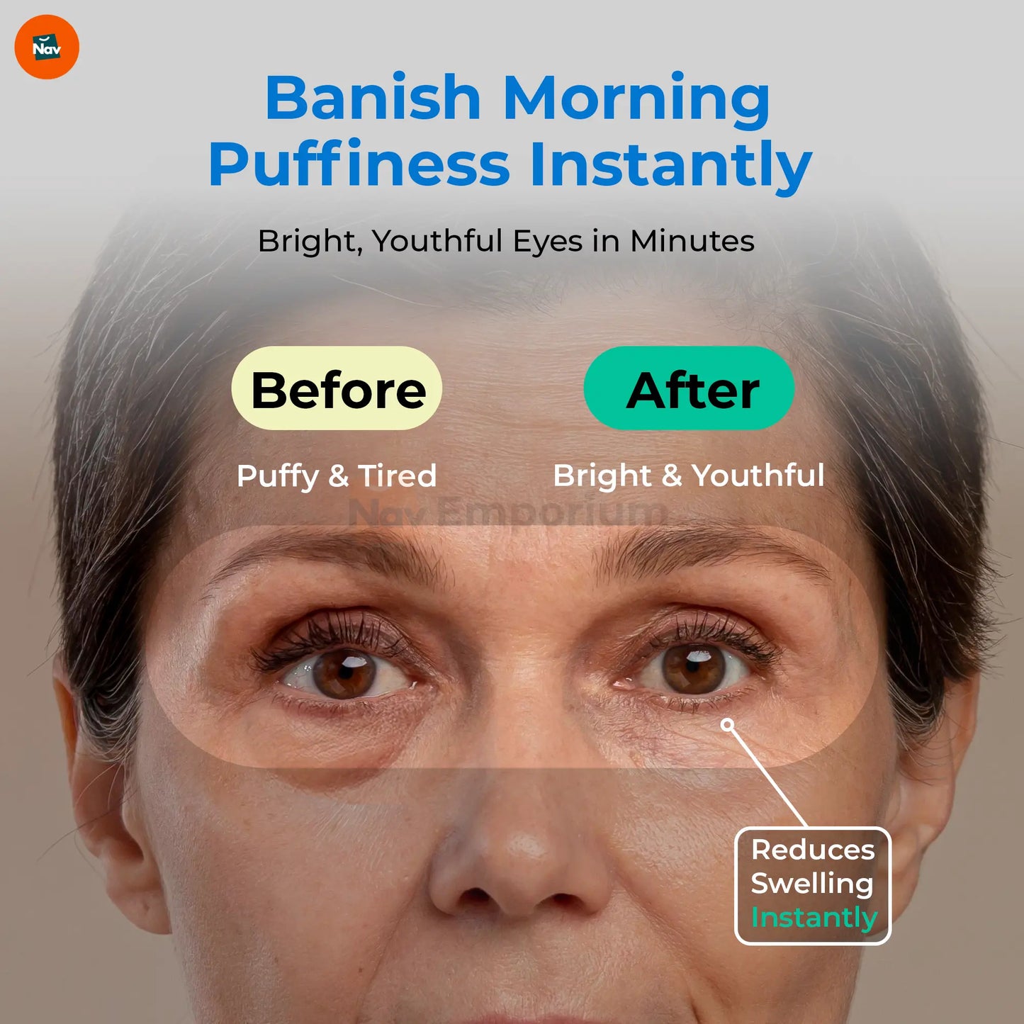 OcuSteam™ – Omedelbar lindring vid torra ögon