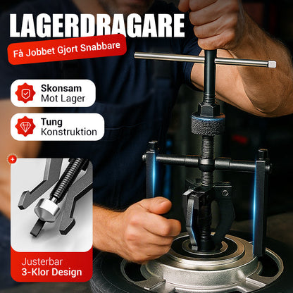 TriGrip™ – 3-Klospullare för Lager och Bussningar