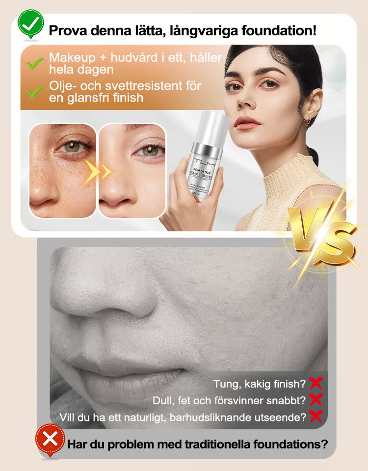 TUM ShadeSync™ – Foundationen som anpassar sig till din hud