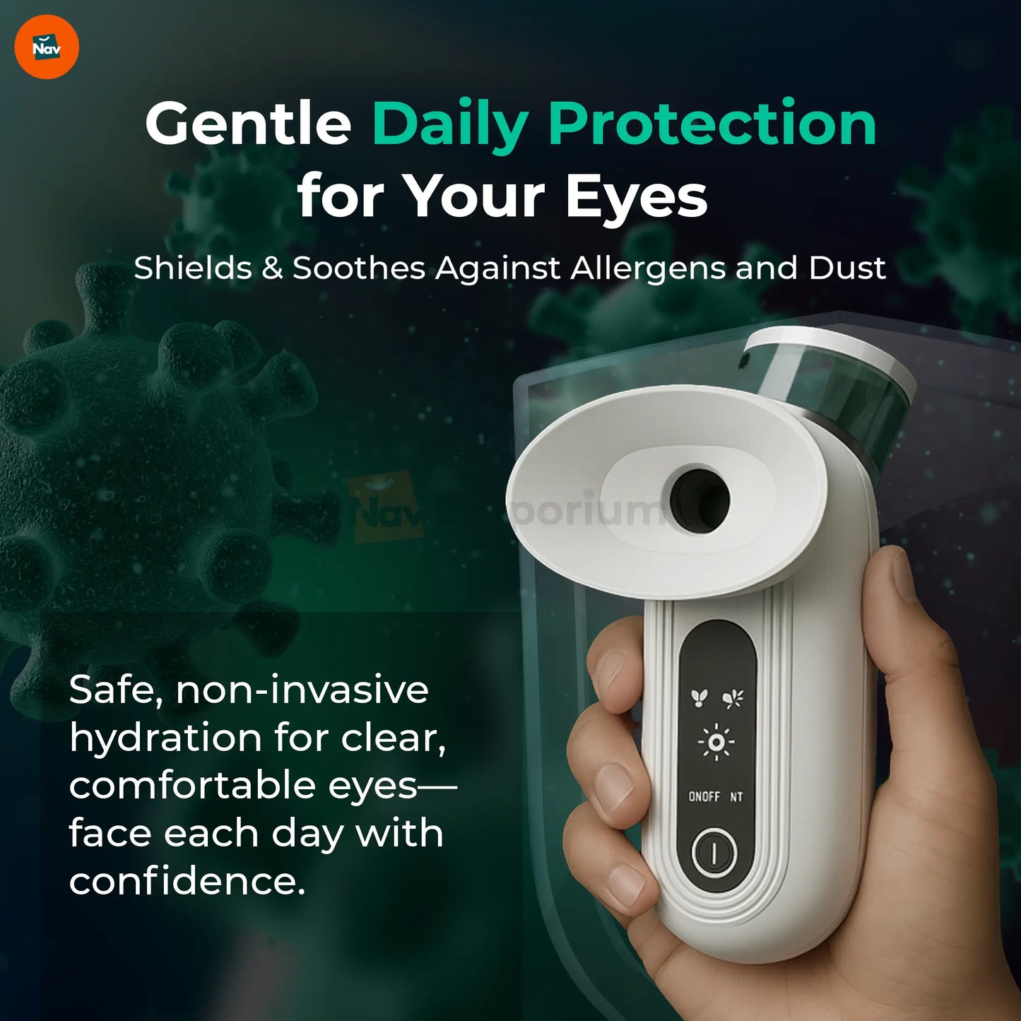 OcuSteam™ – Omedelbar lindring vid torra ögon