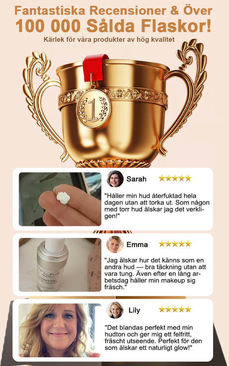 TUM ShadeSync™ – Foundationen som anpassar sig till din hud