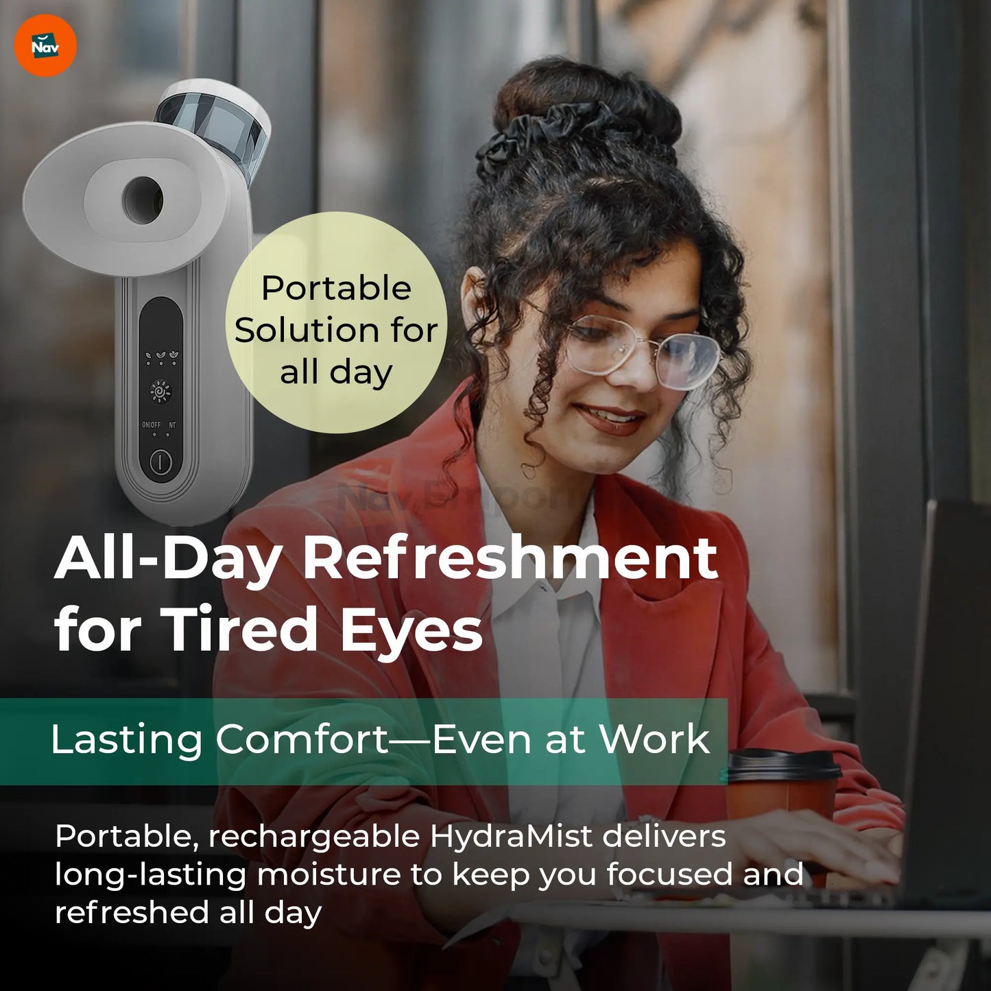 OcuSteam™ – Omedelbar lindring vid torra ögon