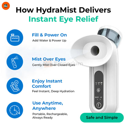 OcuSteam™ – Omedelbar lindring vid torra ögon