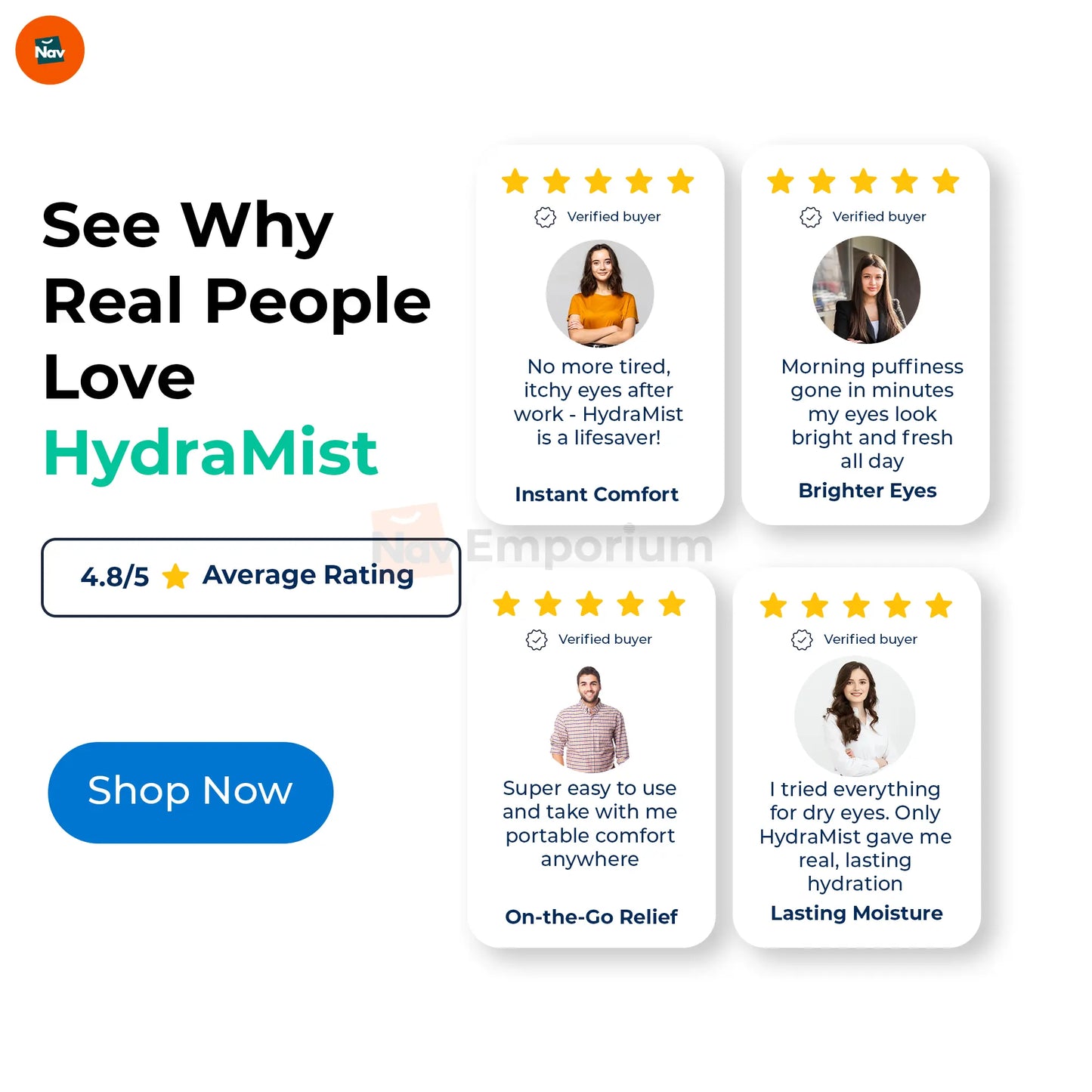 OcuSteam™ – Omedelbar lindring vid torra ögon