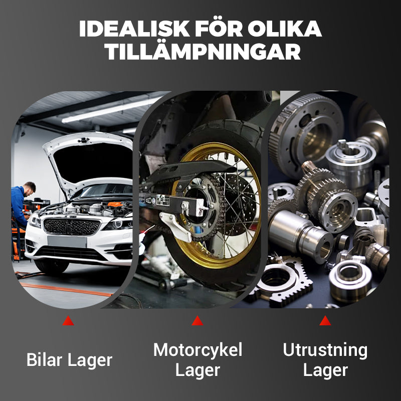 TriGrip™ – 3-Klospullare för Lager och Bussningar