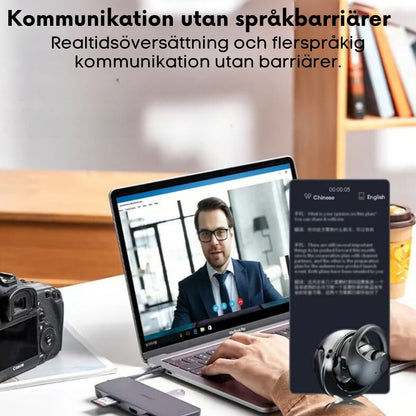 LingoBuds™ – Öronsnäckor med direktöversättning utan skärm eller krångel