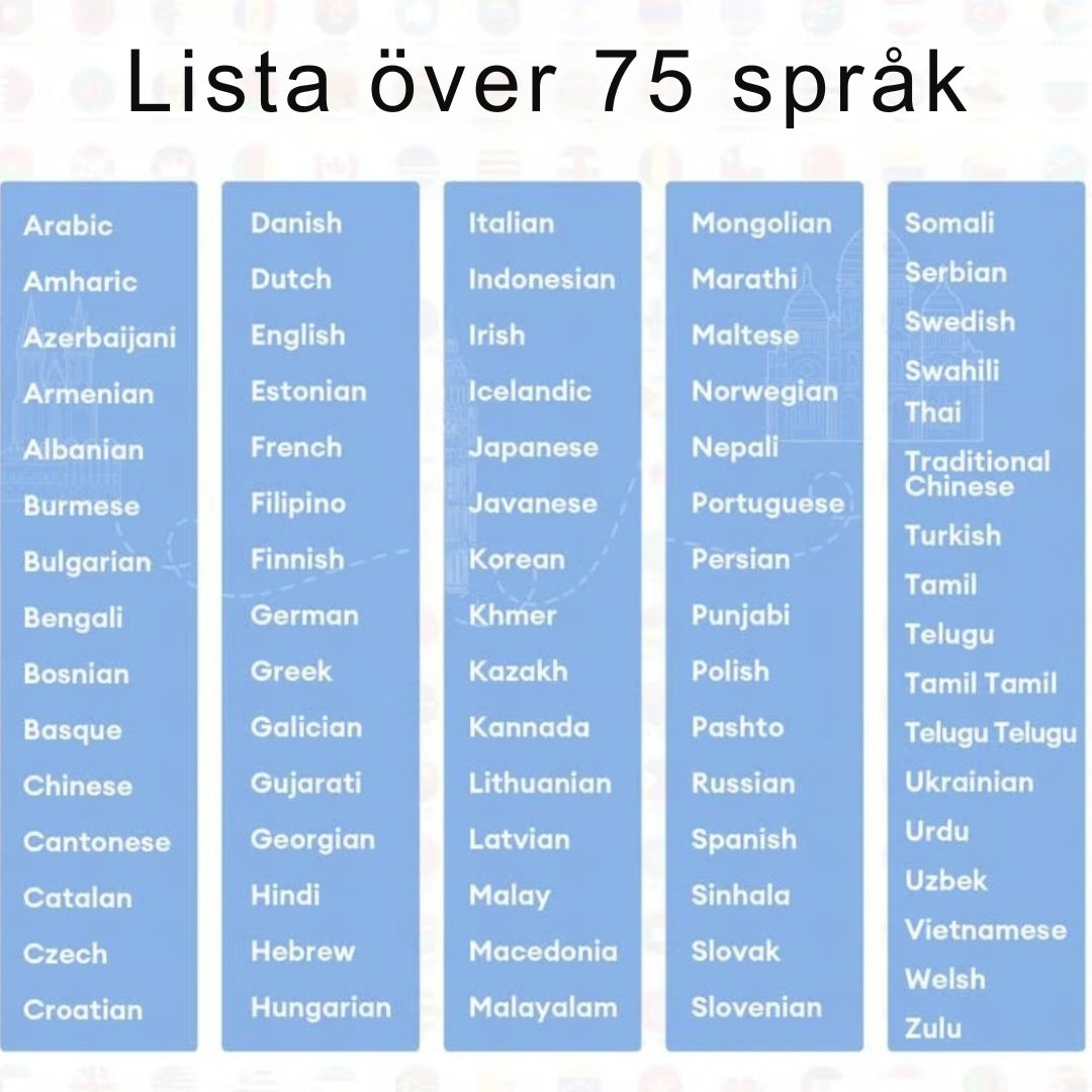 LingoBuds™ – Öronsnäckor med direktöversättning utan skärm eller krångel