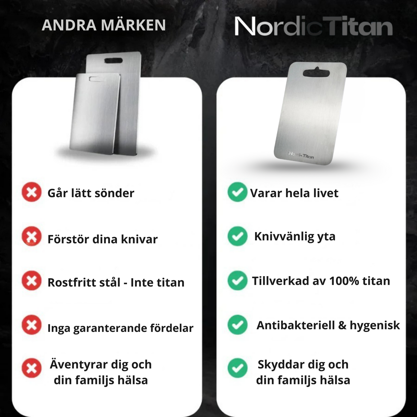 NordicTitan™ – Den sista skärbrädan du någonsin behöver