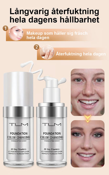 TUM ShadeSync™ – Foundationen som anpassar sig till din hud